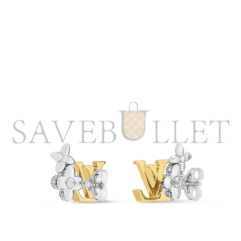 LOUIS VUITTON LV GRAM EARRINGS M01264